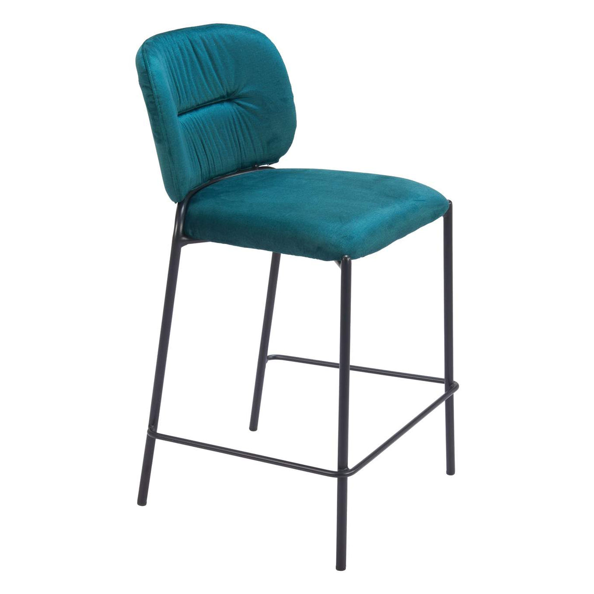 110340 Plat Counter Stool (Set Of 2) Green