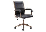 109021 Auction Office Chair Vintage Black