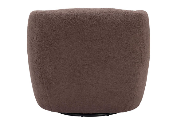109958 Govan Swivel Chair Brown