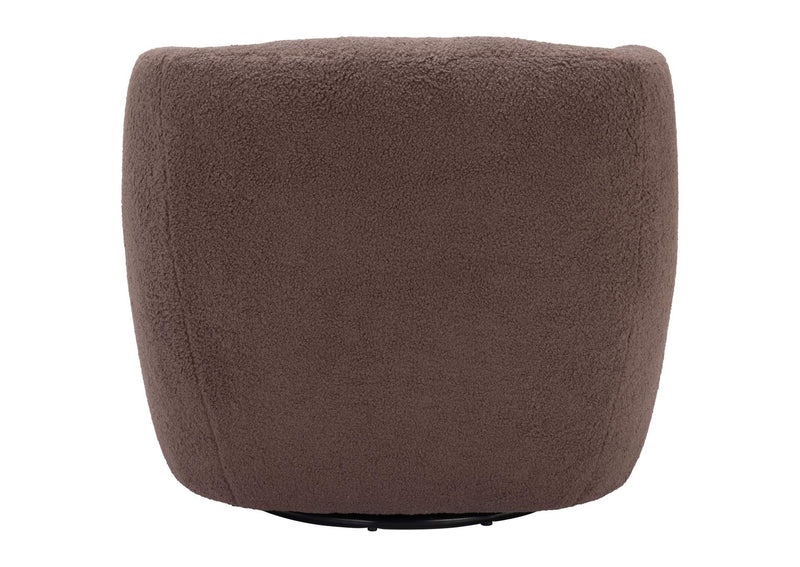 109958 Govan Swivel Chair Brown