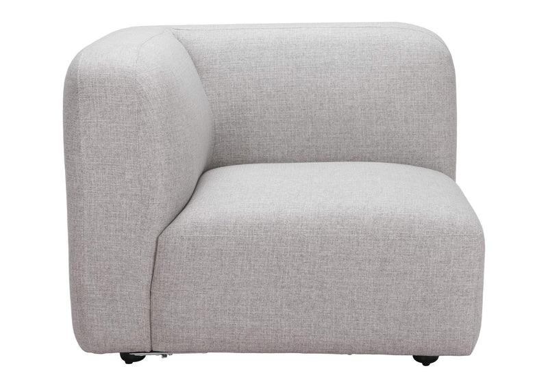 110366 Biak Corner Chair Gray