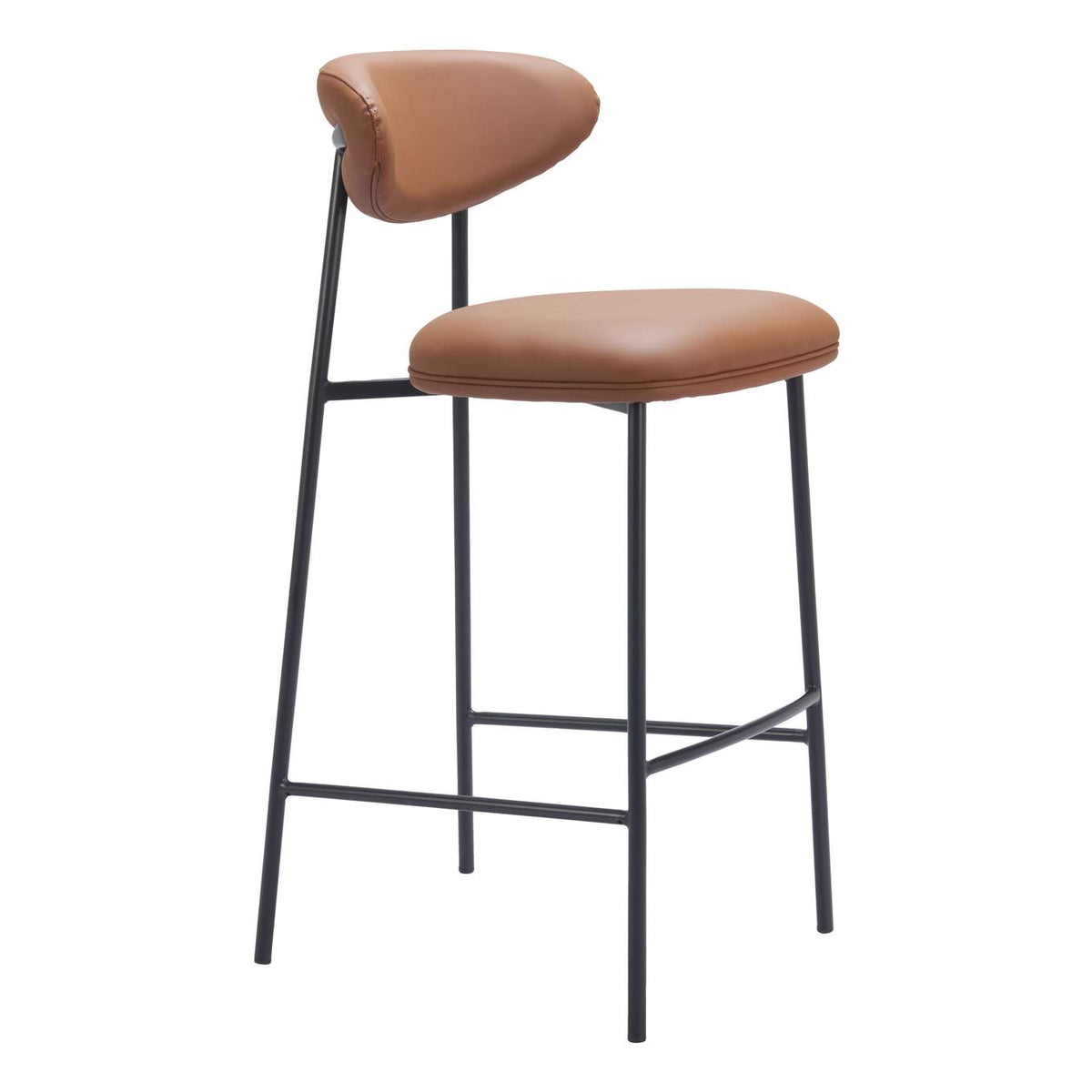 110338 Rorun Barstool (Set Of 2) Brown