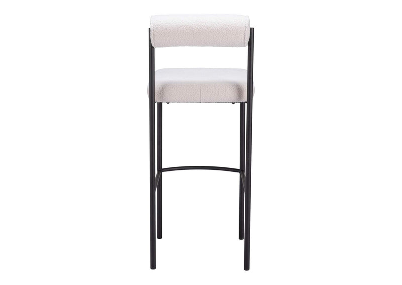 109812 Livorno Barstool (Set Of 2) Ivory