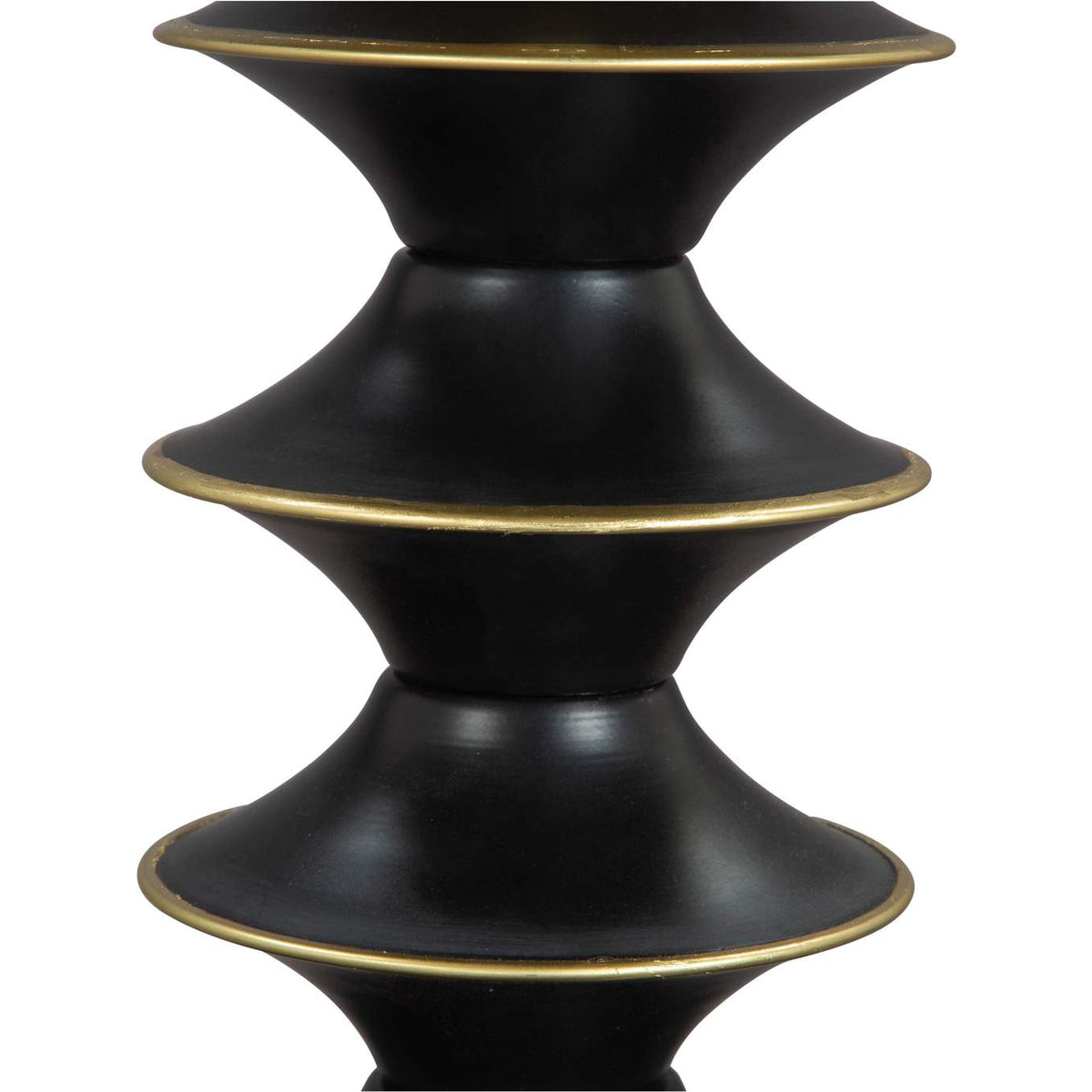 109564 Donahue Side Table Gold & Black