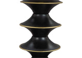109564 Donahue Side Table Gold & Black