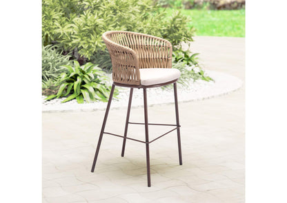 703990 Freycinet Outdoor Barstool (Set Of 2) Natural