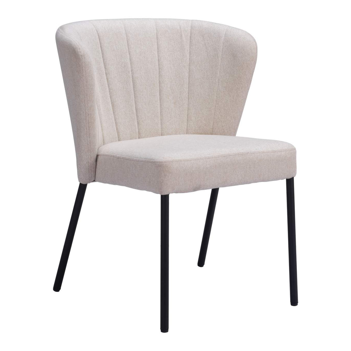 109678 Aimee Dining Chair (Set Of 2) Beige