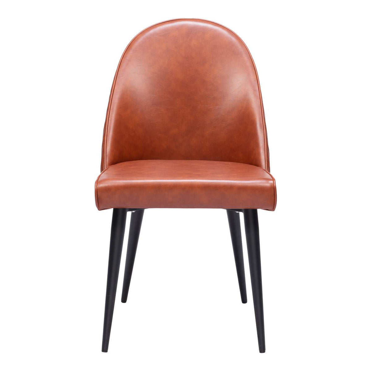 110119 Silloth Armless Dining Chair (Set Of 2) Brown