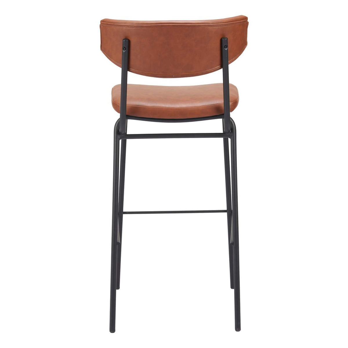110260 Charon Barstool (Set Of 2) Vintage Brown