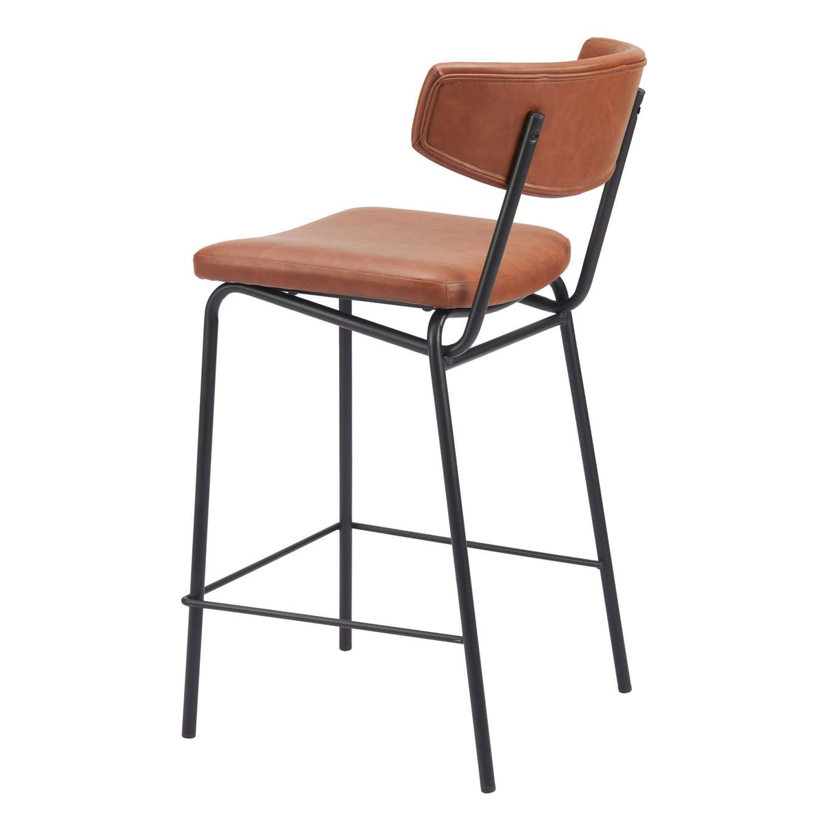 110262 Charon Counter Stool (Set Of 2) Vintage Brown