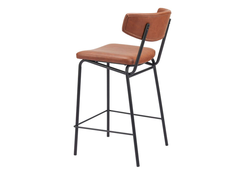 110262 Charon Counter Stool (Set Of 2) Vintage Brown