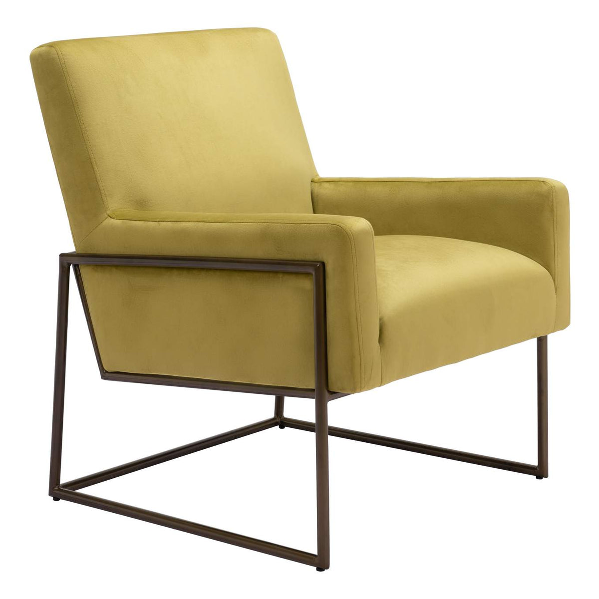 109522 New York Accent Chair Olive Green