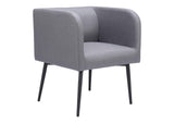 110064 Horbat Dining Chair Gray