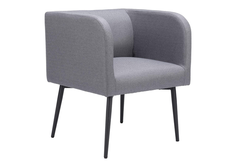 110064 Horbat Dining Chair Gray