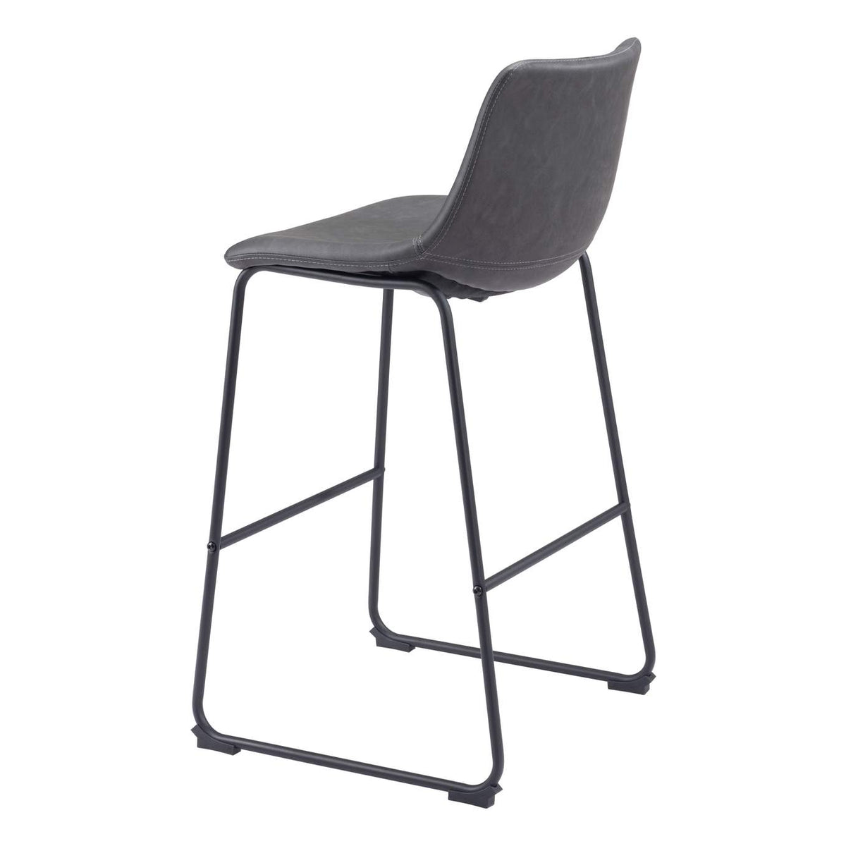 109327 Smart Barstool (Set Of 2) Charcoal