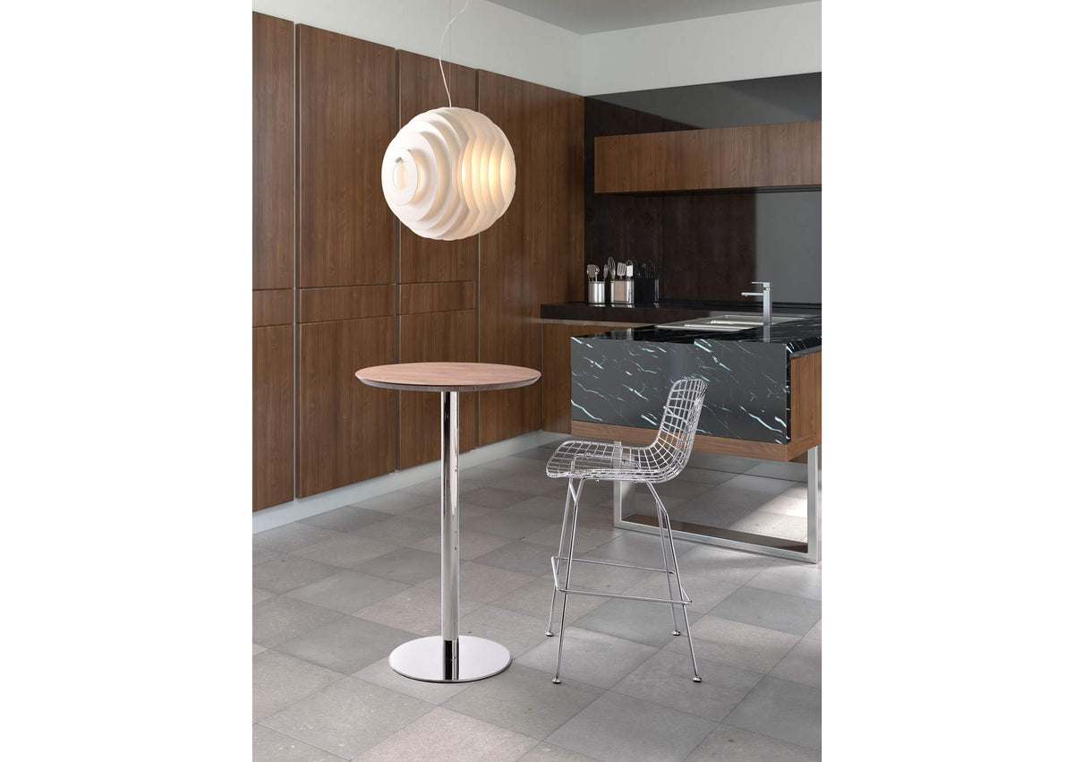 100053 Bergen Bar Table Walnut