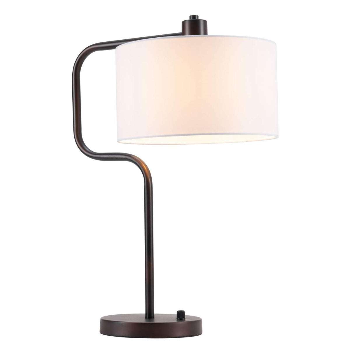 56146 Middlemist Table Lamp White