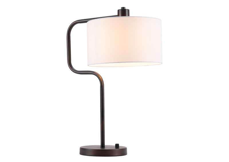 56146 Middlemist Table Lamp White