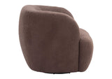 109958 Govan Swivel Chair Brown