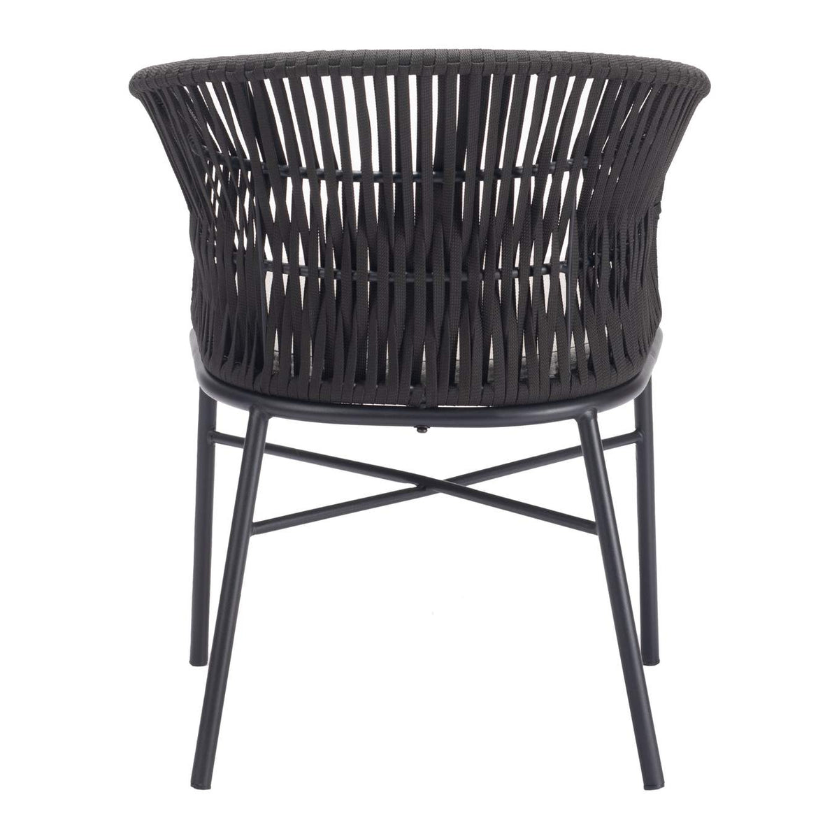 703987 Freycinet Outdoor Dining Chair (Set Of 2) Black