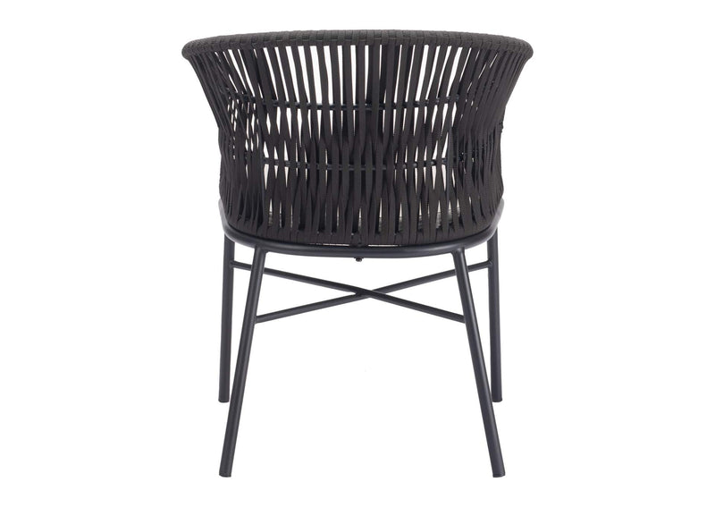 703987 Freycinet Outdoor Dining Chair (Set Of 2) Black