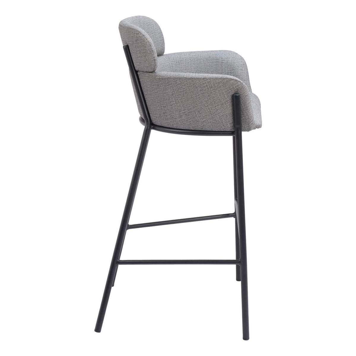 110173 Bremor Barstool Slate Gray