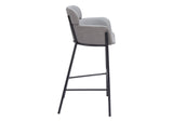110173 Bremor Barstool Slate Gray