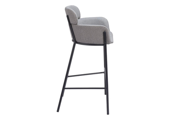 110173 Bremor Barstool Slate Gray