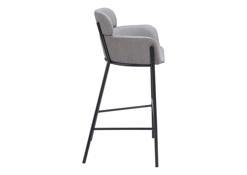 110173 Bremor Barstool Slate Gray