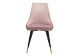 101088 Piccolo Dining Chair (Set Of 2) Pink