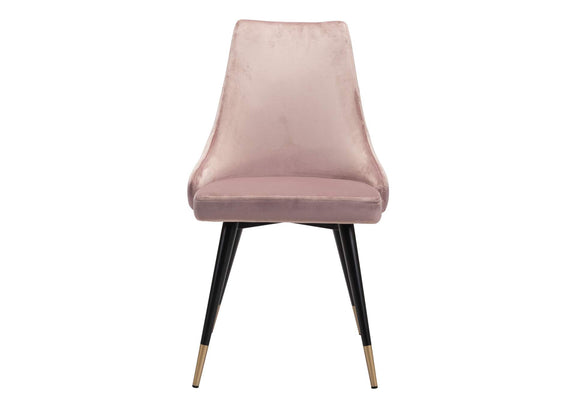 101088 Piccolo Dining Chair (Set Of 2) Pink