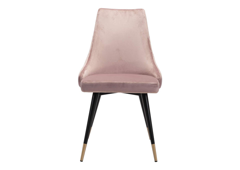 101088 Piccolo Dining Chair (Set Of 2) Pink