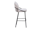 109969 Jambi Barstool (Set Of 2) Ivory