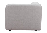 110366 Biak Corner Chair Gray