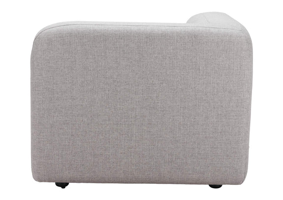110366 Biak Corner Chair Gray