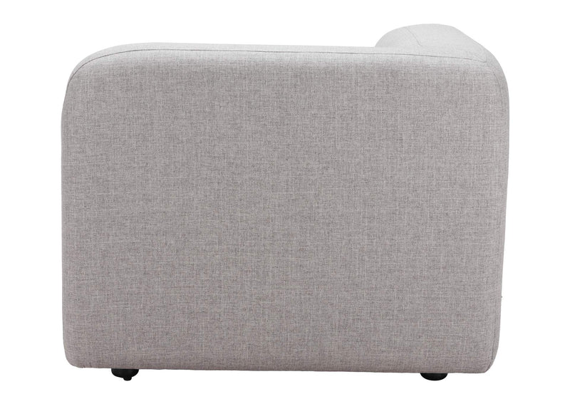 110366 Biak Corner Chair Gray