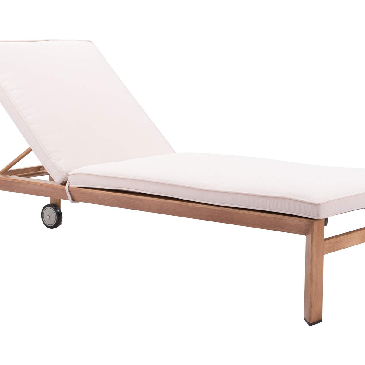 703980 Cozumel Outdoor Lounge Chair Beige & Natural