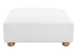 110304 Tayte Ottoman White