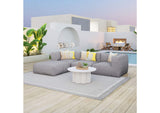703999 Luanda Outdoor Middle Chair Gray