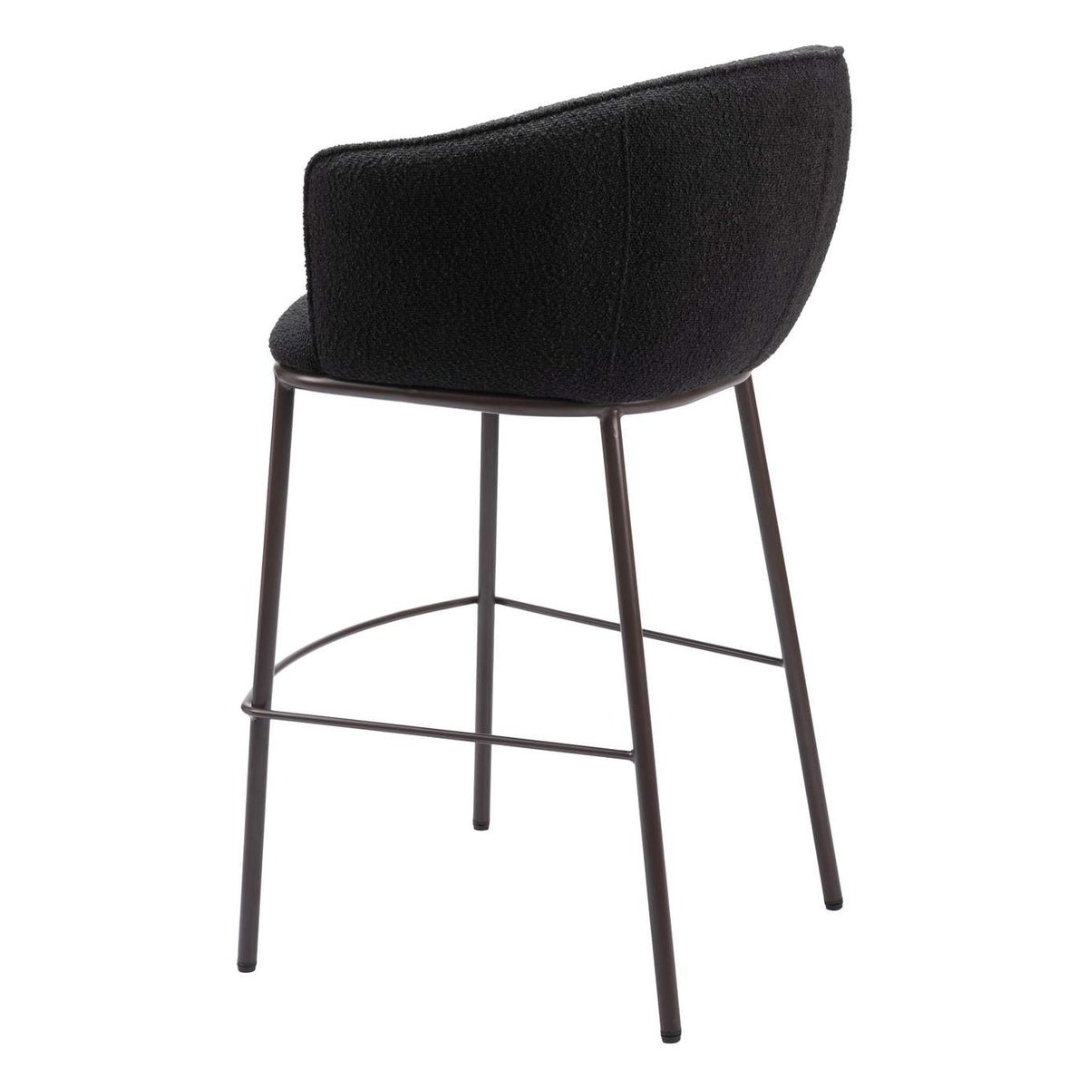 109810 Essen Barstool Black & Bronze