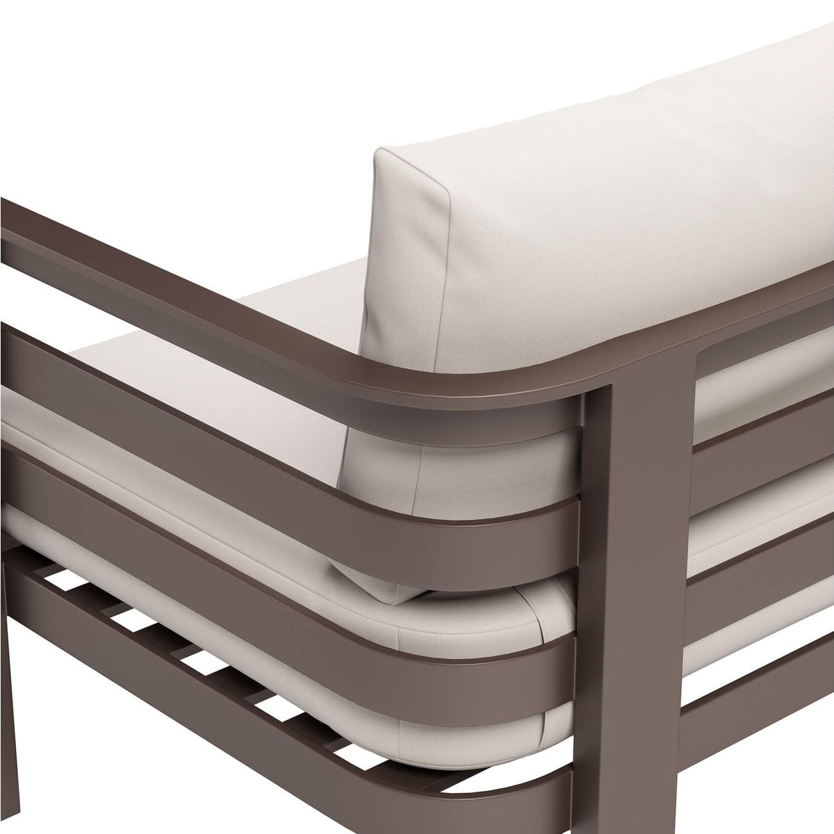 704041 Bal Outdoor Harbor Sofa White