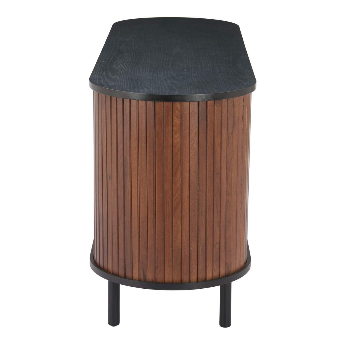 110296 Koriana Sideboard Black & Walnut