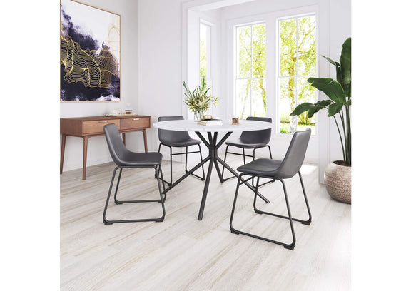 101995 Smart Dining Chair (Set Of 2) Charcoal