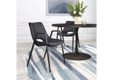 109534 Desi Dining Chair (Set Of 2) Black