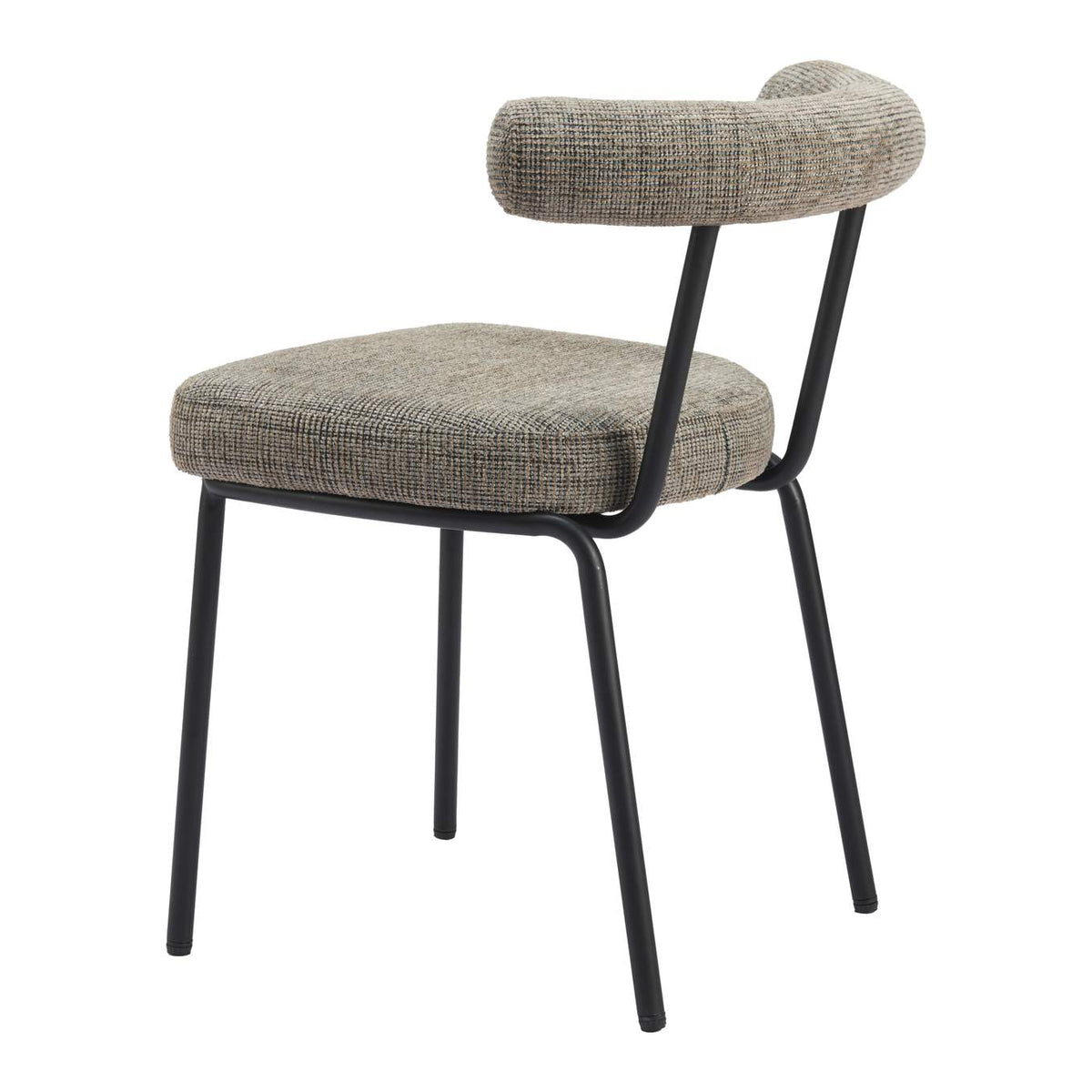 110098 Kede Dining Chair (Set Of 2) Green Tweed