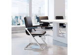215210 Lider Plus Conference Chair (Set Of 2) Black