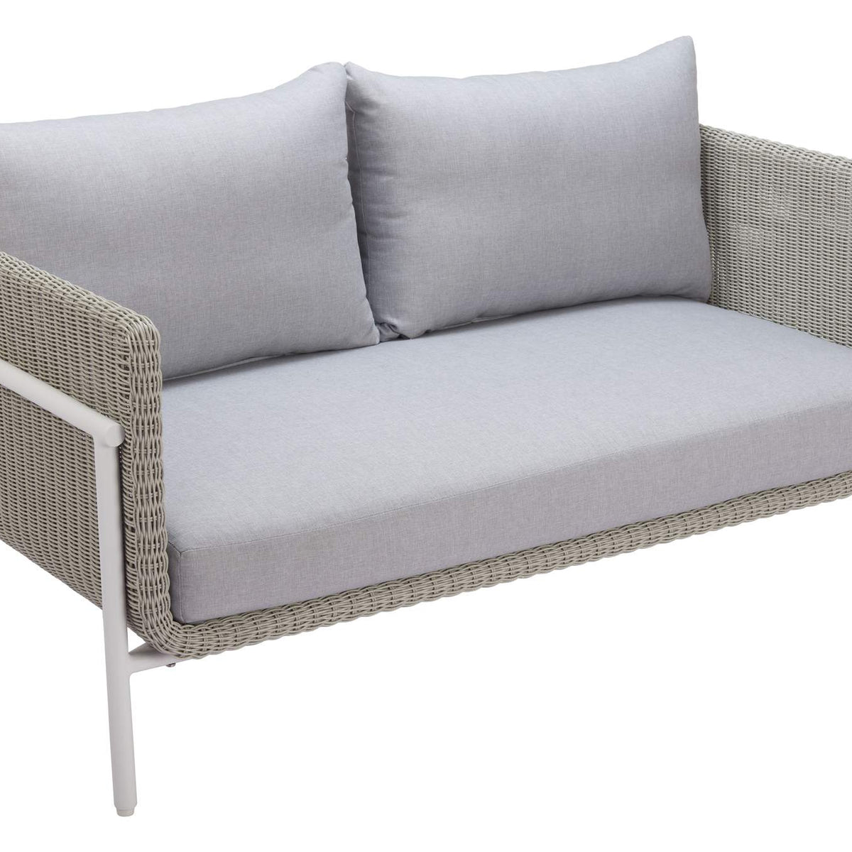 704016 Frais Outdoor Loveseat Gray