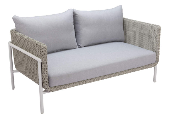 704016 Frais Outdoor Loveseat Gray