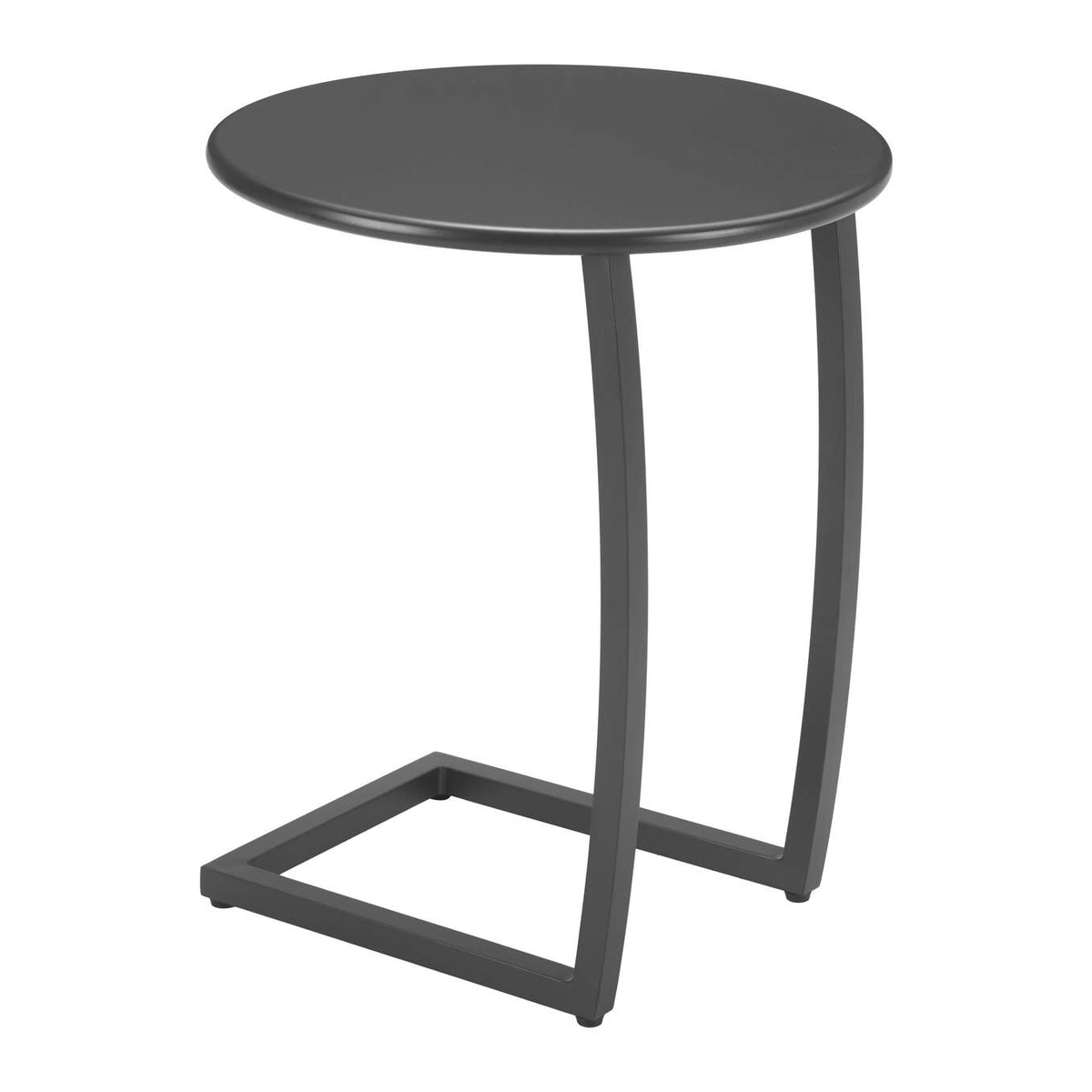 704065 Noga Outdoor End Table Black