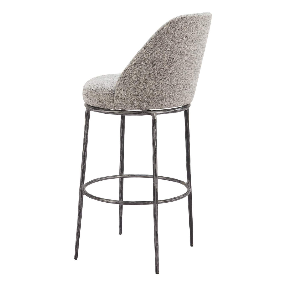 110273 Nordhavn Swivel Barstool Gray
